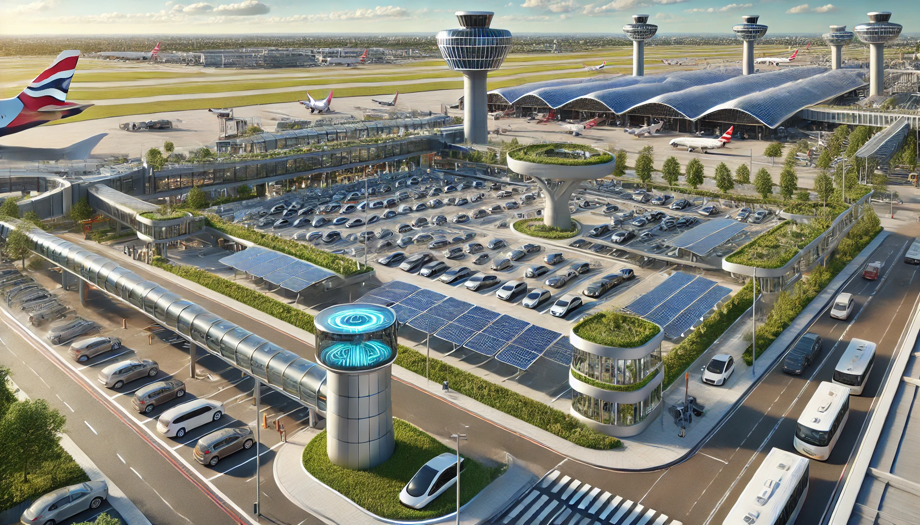 The Future of Parking at  London Airport